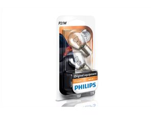 Gloeilamp P21W [12V] (2 stuks) PHILIPS, Spanning (Volt)12V