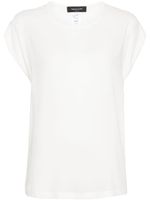 Fabiana Filippi t-shirt en crêpe - Blanc