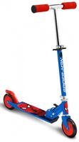 Spider-Man 2-wiel Kinderstep Opvouwbaar Voetrem Blauw/Rood