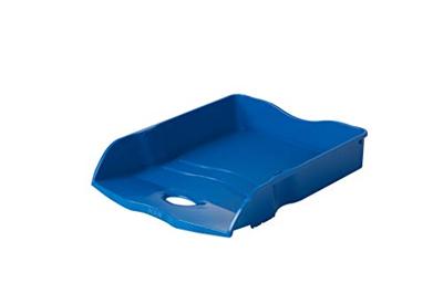 HAN Briefbakjes Re-LOOP, 6 stuks, 100% gerecycled, documentenbak, brievenbak, brievenbak, papierlade, tot DIN A4/C4, 10298-914, blauw, 259 x 351 x 63 mm