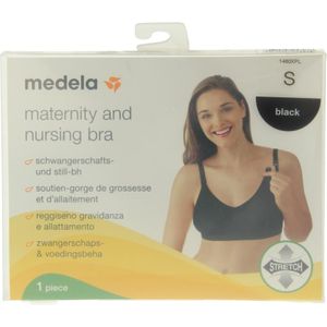 Medela Voedingsbeha maat S zwart (1 st)