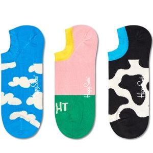 Happy socks 3 stuks Summer Day No Show Sock * Actie *