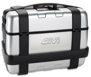 GIVI TRK46 Trekker Monokey top- of zijkoffer, Topkoffers en zijkoffers voor de moto, aluminium cover 46 liter