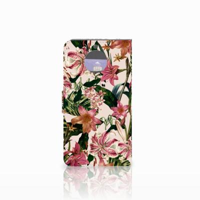 Motorola Moto G5S Plus Hoesje Flowers Motorola Moto G5S Plus Hoesje Flowers