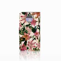 Motorola Moto G5S Plus Hoesje Flowers