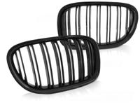 Tuning-Tec Grill BMW F01 09-07 12 DUBLE BAR GLANZEND ZWART