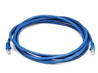 Monoprice Netwerkkabel, 24 AWG, Cat5e, 350 MHz, UTP, koper blauw 10ft