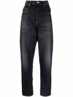 MARANT ÉTOILE jean boyfriend à taille haute - Noir