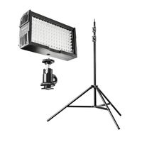 Walimex 20372 apparatuurset voor fotostudio Zwart