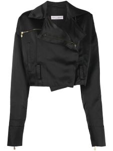 Dolce & Gabbana Pre-Owned veste de moto à coupe crop (années 1990) - Noir