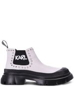 Karl Lagerfeld bottines Trekka Max - Noir