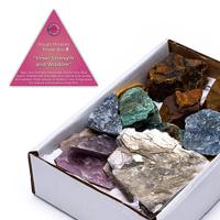 Braziliaanse Kracht en Wijsheid Mineralen Box 500-650 gram - thumbnail