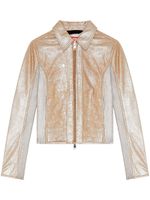 Diesel veste L-Tafy-Silver à effet métallisé - Tons neutres