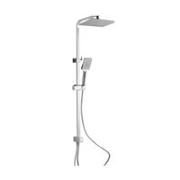 Regendouche Schutte Silver Rain 3 Standen Handdouche Incl Douchestang Chroom