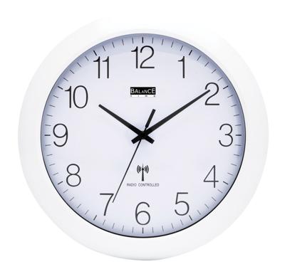 Balance 506407 Zendergestuurde Wandklok 30 cm