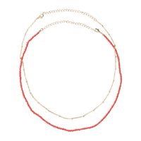 Ketting koraal - set van 2 - ø38x8 cm