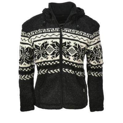 Pure Wool  WJK-1301 Antraciet Wollenvest Heren Size : S