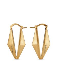 Jimmy Choo boucles d'oreilles à logo gravé