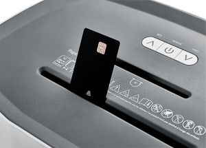 Dahle PS 240 Papierversnipperaar 10 vellen Cross cut 4 x 12 mm P-4 25 l Ook geschikt voor Nietjes, Creditcards, Paperclips, CDs, DVDs