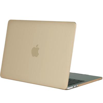 Hardshell Rubber Cover Case Mat MacBook Pro 15 inch (2016) Goud