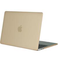 Hardshell Rubber Cover Case Mat MacBook Pro 15 inch (2016) Goud