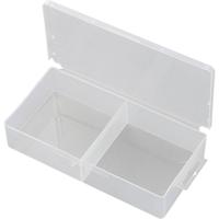 TRU COMPONENTS SG817-02 Assortimentsdoos (l x b x h) 173 x 86 x 35 mm Aantal vakken: 2 Vaste onderverdeling Inhoud 1 stuk(s) - thumbnail