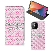 iPhone 12 Pro Max Design Case Flowers Pink DTMP - thumbnail