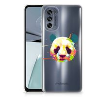 Motorola Moto G62 5G Telefoonhoesje met Naam Panda Color