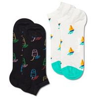 Happy socks 2 stuks Lemonade Low Sock * Actie *