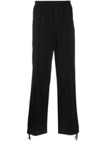 Helmut Lang pantalon droit à taille élastique - Noir