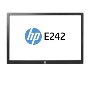 HP E242 - 24 inch - 1920x1200 - DP - HDMI - VGA - Zwart