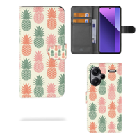 Xiaomi Redmi Note 13 Pro Plus Book Cover Ananas - thumbnail