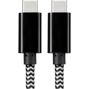 Renkforce USB-kabel USB 2.0 USB-C stekker 0.50 m Zwart RF-4598416