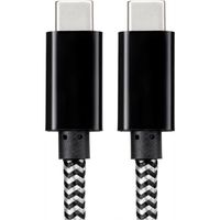 Renkforce USB-kabel USB 2.0 USB-C stekker 0.50 m Zwart RF-4598416 - thumbnail