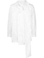 Yohji Yamamoto chemise à col détachable - Blanc