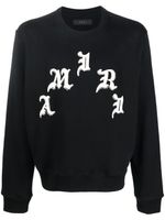 AMIRI sweat à logo imprimé - Noir - thumbnail