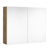 Spiegelkast Allibert Look Stopcontact VDE 80x65x18 cm Eik Arlington Allibert