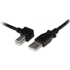 StarTech.com 3 m USB 2.0 A naar linkshoekige B-kabel M/M