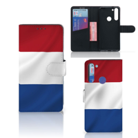 Motorola Moto G8 Bookstyle Case Nederlandse Vlag