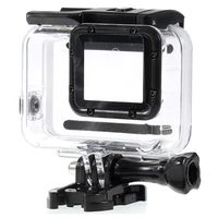 GoPro Hero 7 Wit, Hero 7 Zilver Waterdicht Hoesje - Transparant