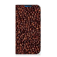 iPhone 14 Pro Flip Style Cover Koffiebonen