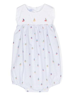 Siola Romper met borduurwerk - Wit