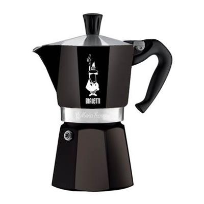 Bialetti - Bialetti Moka Express Zwart 6 kops Bialetti - Bialetti Moka Express Zwart 6 kops
