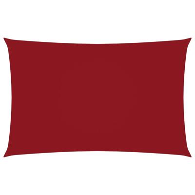 vidaXL Zonnescherm rechthoekig 2,5x5 m oxford stof rood vidaXL Zonnescherm rechthoekig 2,5x5 m oxford stof rood