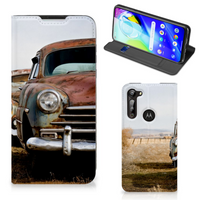 Motorola Moto G8 Power Stand Case Vintage Auto - thumbnail