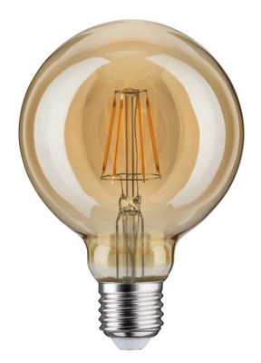 Paulmann 28400 LED-lamp E27 Globe 6.5 W = 35 W Goud (Ø x h) 95 mm x 138 mm 1 stuk(s)