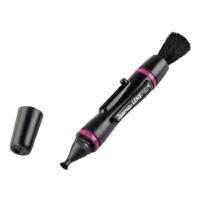 Hama Lenspen MicroPro II Reinigingsstift voor Oculairs en Smartphone-camera's, 9 cm lang, lila/zwart