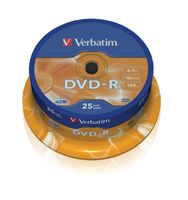 Verbatim 43667 4,7 GB DVD-R 25 stuk(s) - thumbnail