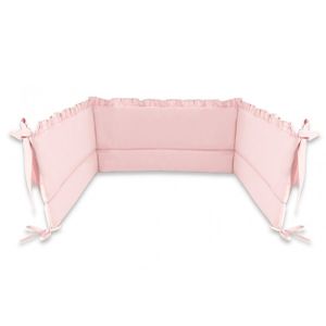 Babybam Bedomrander Royal Ruches Roze-360 X 30 cm