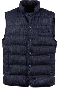 Stenströms Fitted Body Vest Marine, Effen